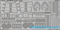 Photo-etched set 1/48 A-6E TRAM exterior, for KIN kit