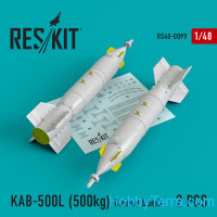 Guided bomb KAB-500L (500kg) (2 pcs) for (Su-24/30/34, MiG-27, MiG-29SMT, YAK-130)
