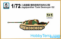 Jagdpanther tank destroyer G2 (2 model kits in the box)