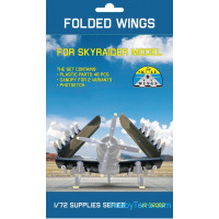 Folded wings for Skyraider AD-2, AD-3, AD-4, AD-5 (all)