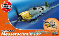 Messerschmitt Bf109 (assembly without glue)