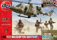 Model Set. British Forces Helicopter support