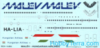 Decal 1/144 for IL-62M 
