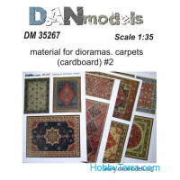Material for dioramas. Carpets (cardboard) #2