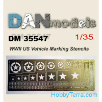 WWII US vehicle marking stencils