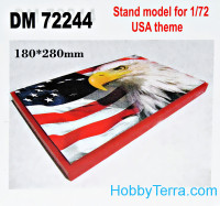 Display stand. USA theme, 180x280mm