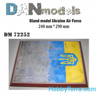 Display stand. Ukrainian AF, 290x240mm