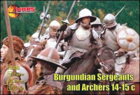 Burgundian sergeants and archers, XIV-XV century
