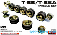 Wheels set for T-55/T-55A tank