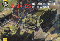 T-34-85 Soviet WWII repair retriever with winch