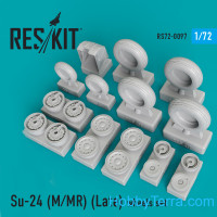 Wheels set for Su-24 (M/MR), Late Type